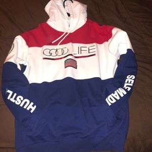 Good life self made with Gold embossed letter